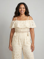 Load image into Gallery viewer, Ella Embroidery Jumpsuit
