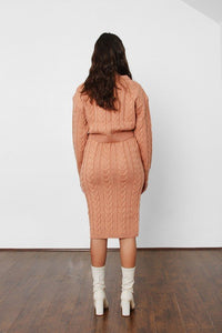 Knitted Two Piece Skirt And Top Co-ord - MLH - MLH Online