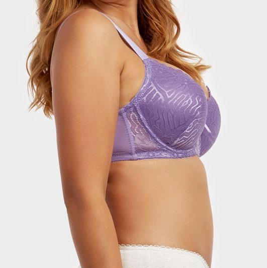Laced Full D Cup Bra With Wide Strap - MLH Online