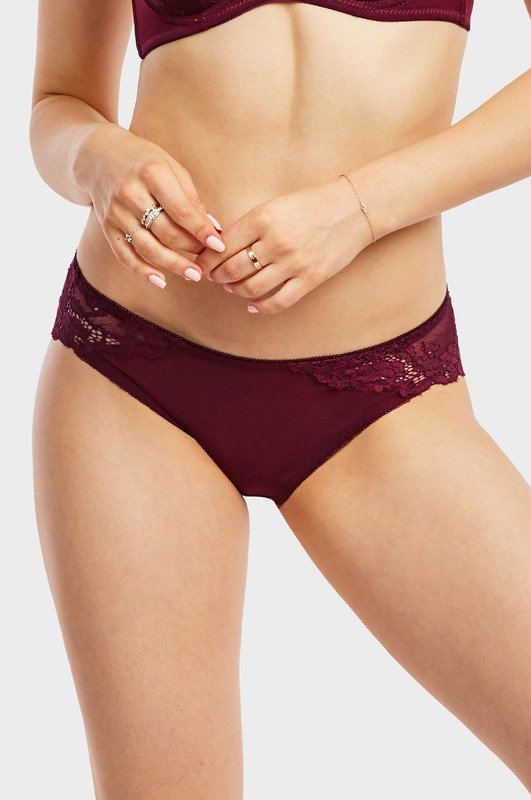 Fiercely Sexy Brazilian Underpant - Dusty Plum / Large - MLH Online