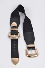 Load image into Gallery viewer, Double Buckle Iconic Stretch Belt - MLH Online
