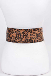 Leopard Iconic Big Buckle Belt - MLH Online