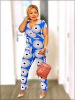 Load image into Gallery viewer, Beatrice Jumpsuit -MLH - S -EU 36-UK 10 / Blue - MLH Online
