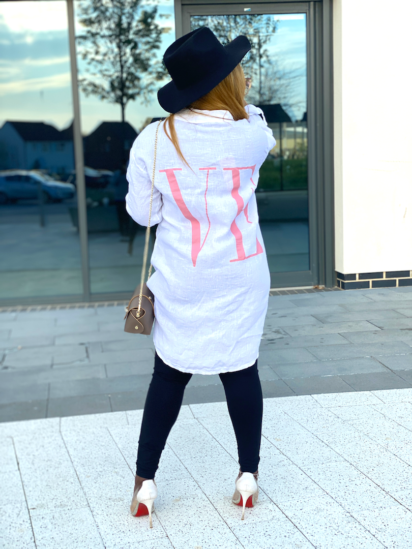 Love Print Linen Shirt - MLH Online