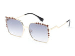 Load image into Gallery viewer, MLH Women Square Fashion Sunglasses - MLH Online
