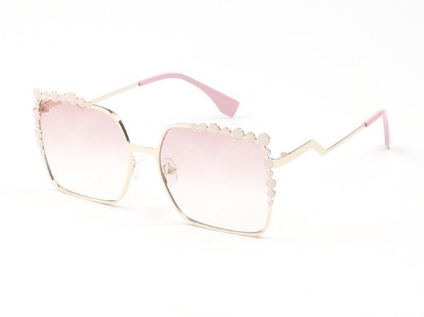 MLH Women Square Fashion Sunglasses - one size / Pink - MLH Online