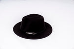 Load image into Gallery viewer, Chic Trimmed Buckled Leather Belt Fedora Hat - MLH Online
