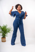 Load image into Gallery viewer, Leslie Womens Booty Denim Jumpsuit - S (UK 10) - MLH Online
