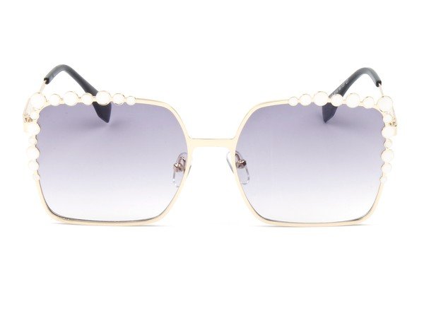 MLH Women Square Fashion Sunglasses - one size / Gradient Purple - MLH Online