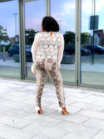 Load image into Gallery viewer, Jasmine Long Sleeve Lace Top In Cream/White - MLH Online
