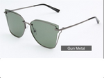 Load image into Gallery viewer, Fashion Cat Eye Polarised Sunglasses For Women - one size / Gun Metal - MLH Online
