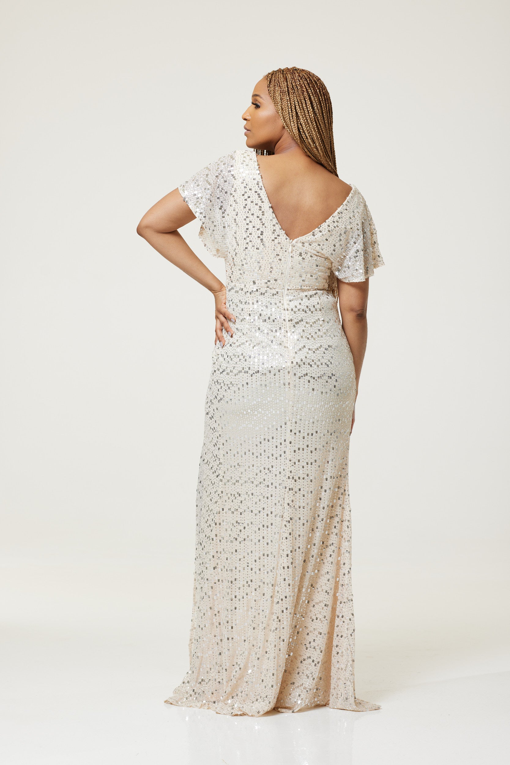 Queenie Sequin Maxi Dress - MLH Online