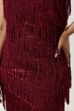 Load image into Gallery viewer, Melissa Party Dress With Sequin Tassle - MLH Online
