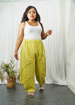 Load image into Gallery viewer, Cortina Patches Plain Linen Slouchy Trouser - MLH Online
