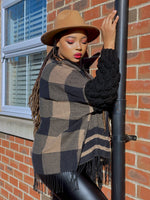 Load image into Gallery viewer, Regina Premium Checkers Poncho-MLH - MLH Online
