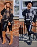 Load image into Gallery viewer, Regina Premium Checkers Poncho-MLH - MLH Online
