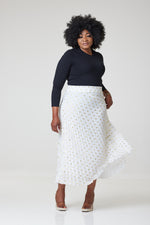 Load image into Gallery viewer, Bardot Maxi Pleated Skirt With Elasticated Waistband-White - M/L (UK12/14) / White - MLH Online
