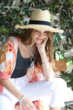 Load image into Gallery viewer, Raffia Panama Hat - MLH Online
